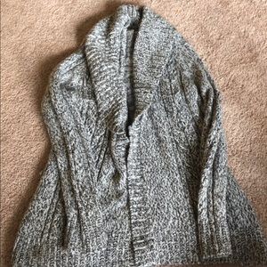 Overlay cardigan